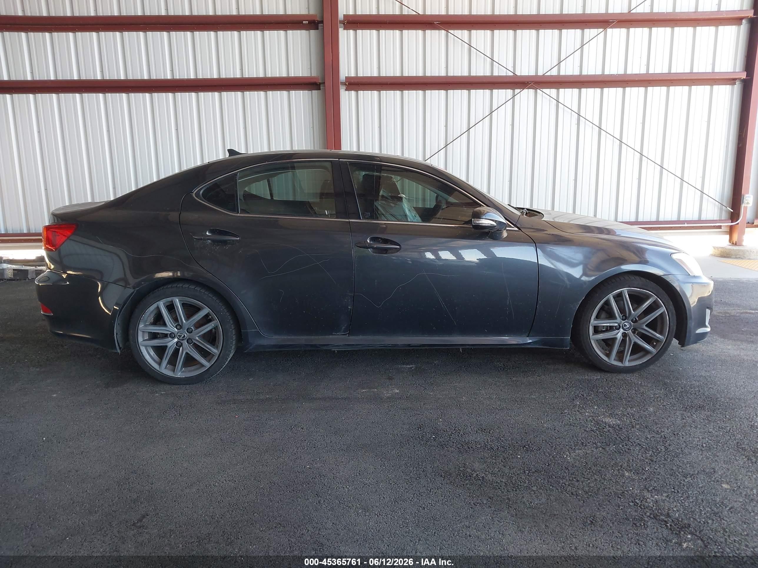 2010 Lexus Is 250 Gray vin: JTHBF5C28A5124151