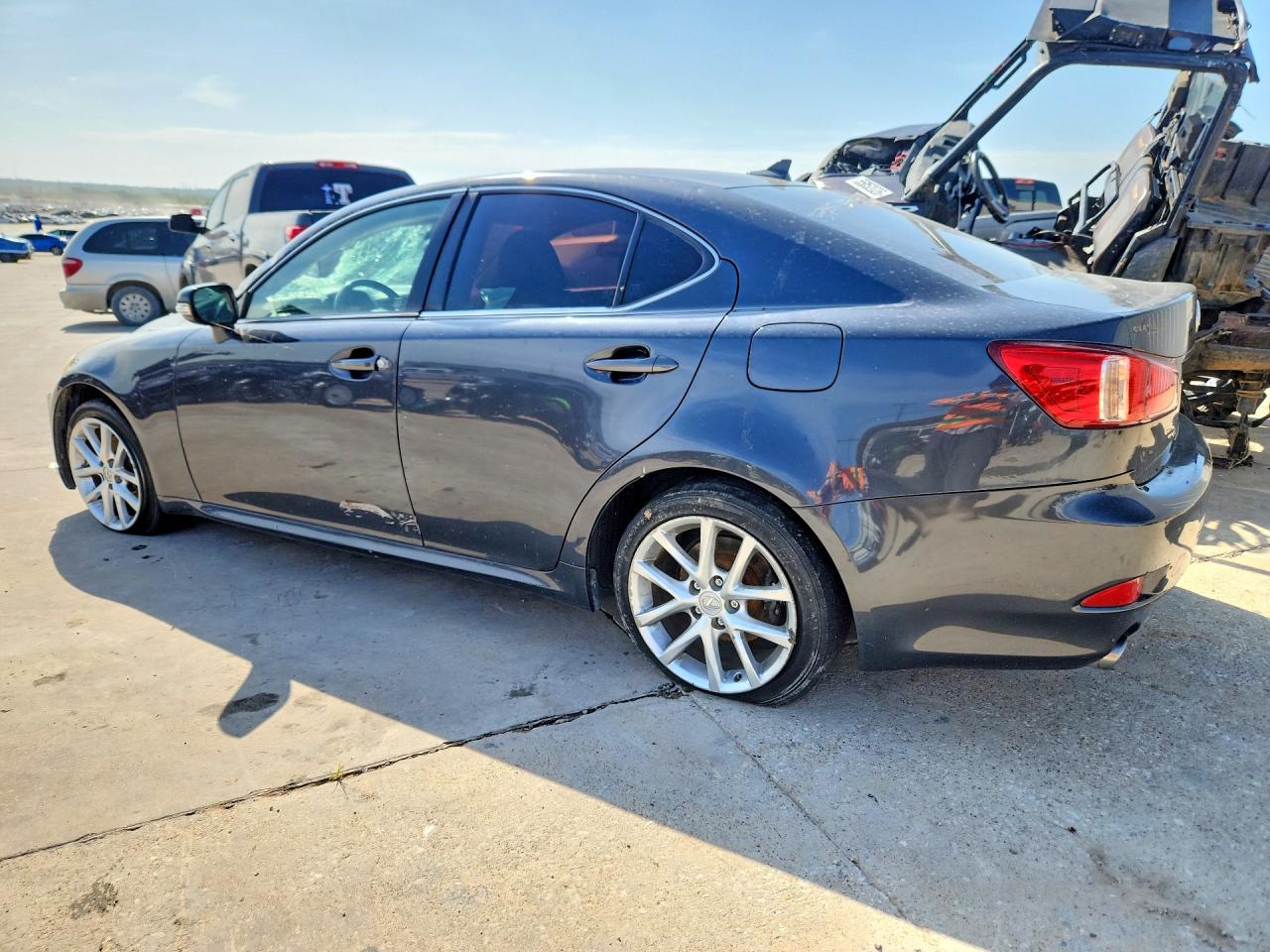 2011 Lexus Is 250 Gray vin: JTHBF5C28B2101231