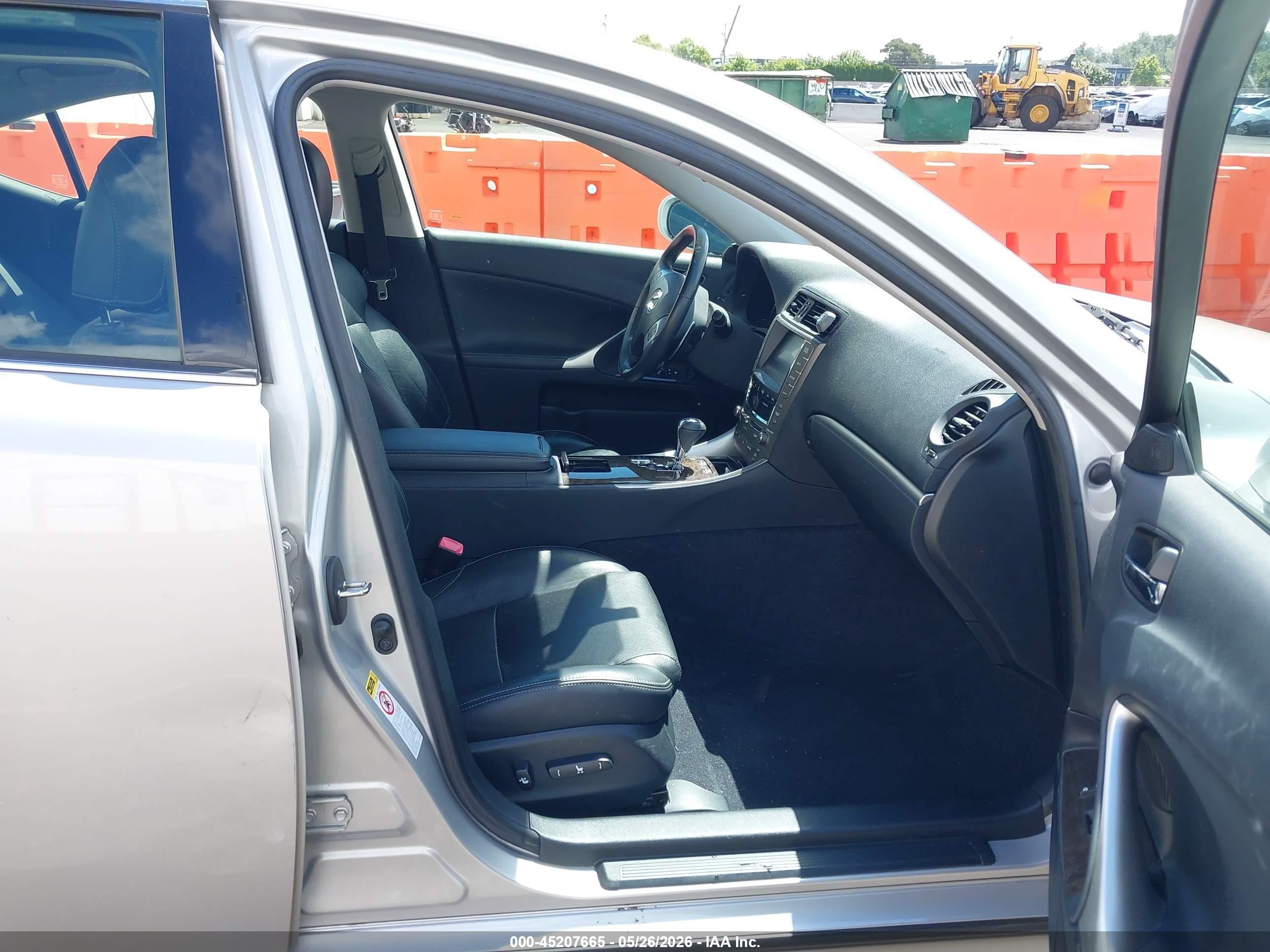 2011 Lexus Is 250   Silver vin: JTHBF5C28B5130825