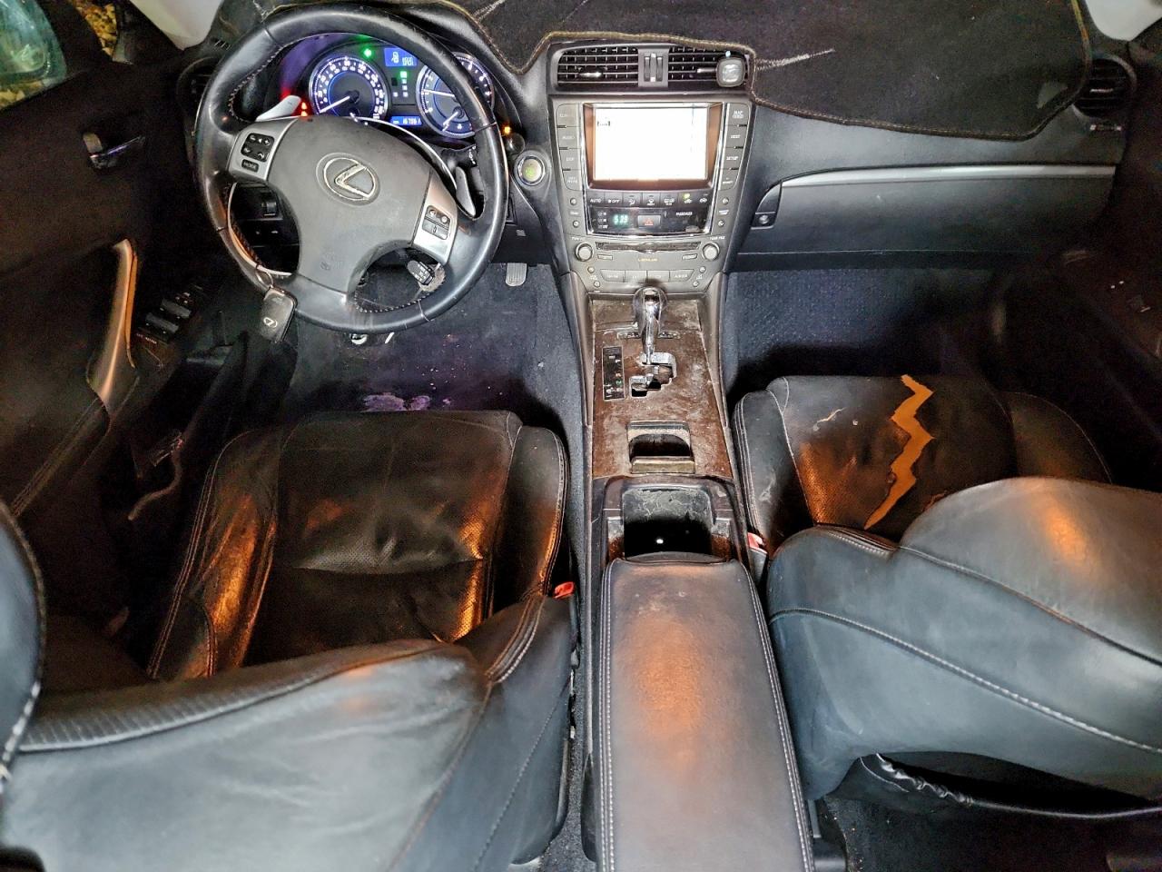 2011 Lexus Is 250 Black vin: JTHBF5C28B5137144
