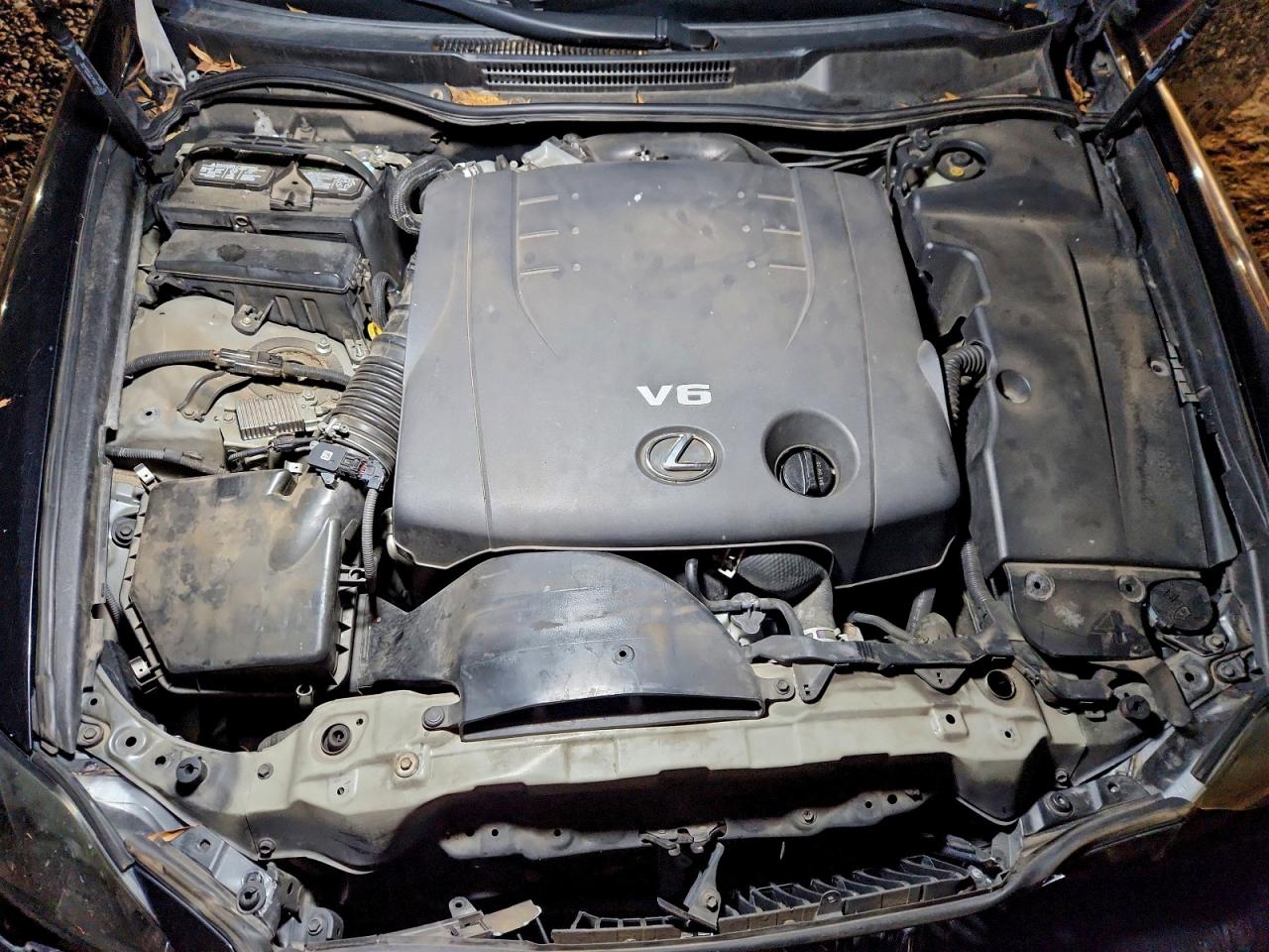 2011 Lexus Is 250 Black vin: JTHBF5C28B5137144