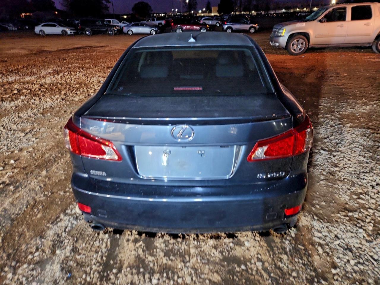 2011 Lexus Is 250 Black vin: JTHBF5C28B5137144