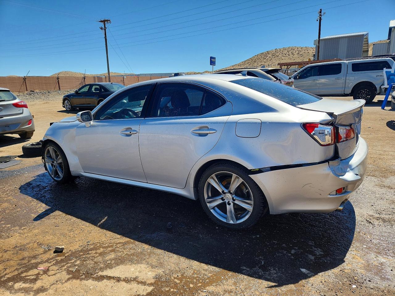 2011 Lexus Is 250 Серебряный vin: JTHBF5C28B5144739