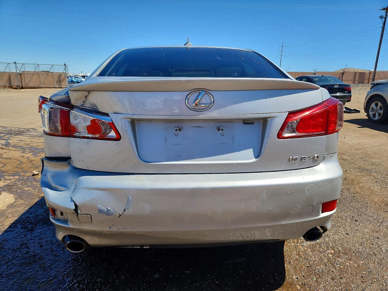 2011 Lexus Is 250 Серебряный vin: JTHBF5C28B5144739