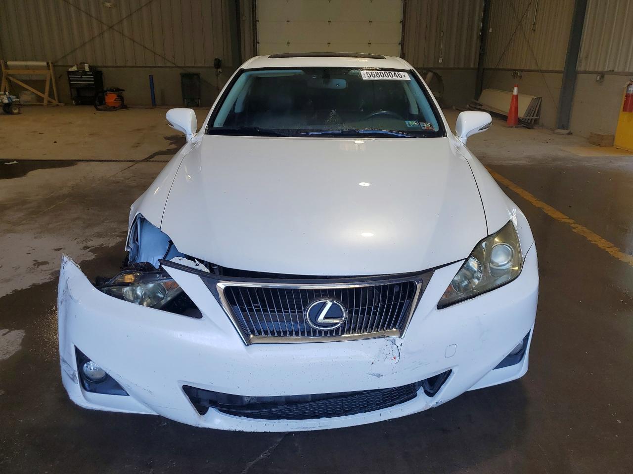 2011 Lexus Is 250 Белый vin: JTHBF5C28B5150234