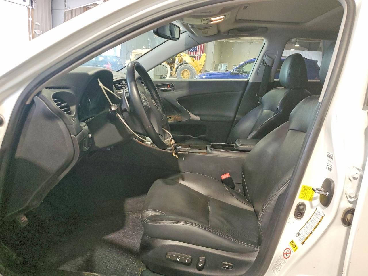 2011 Lexus Is 250 Белый vin: JTHBF5C28B5150234