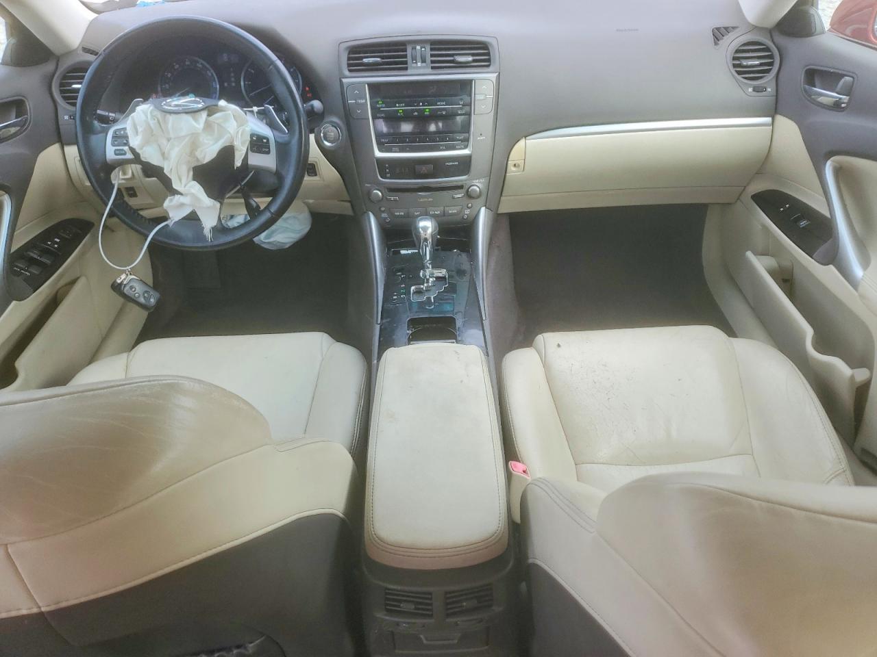2011 Lexus Is 250 Red vin: JTHBF5C28B5151643