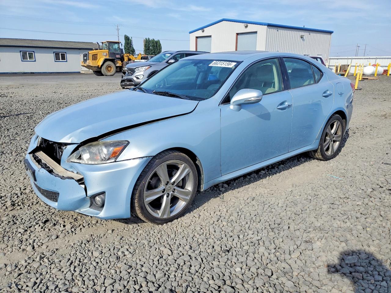 2011 Lexus Is 250 Base Silver vin: JTHBF5C28B5154283