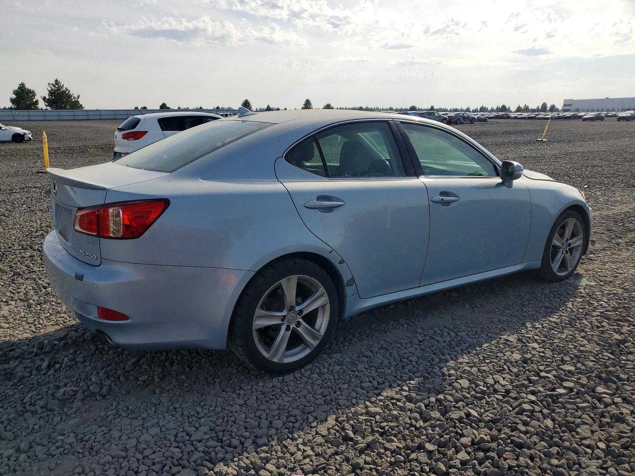 2011 Lexus Is 250 Base Silver vin: JTHBF5C28B5154283