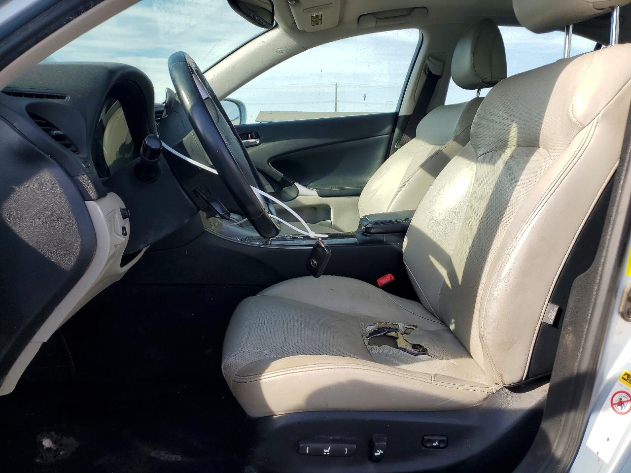 2011 Lexus Is 250 Base Silver vin: JTHBF5C28B5154283