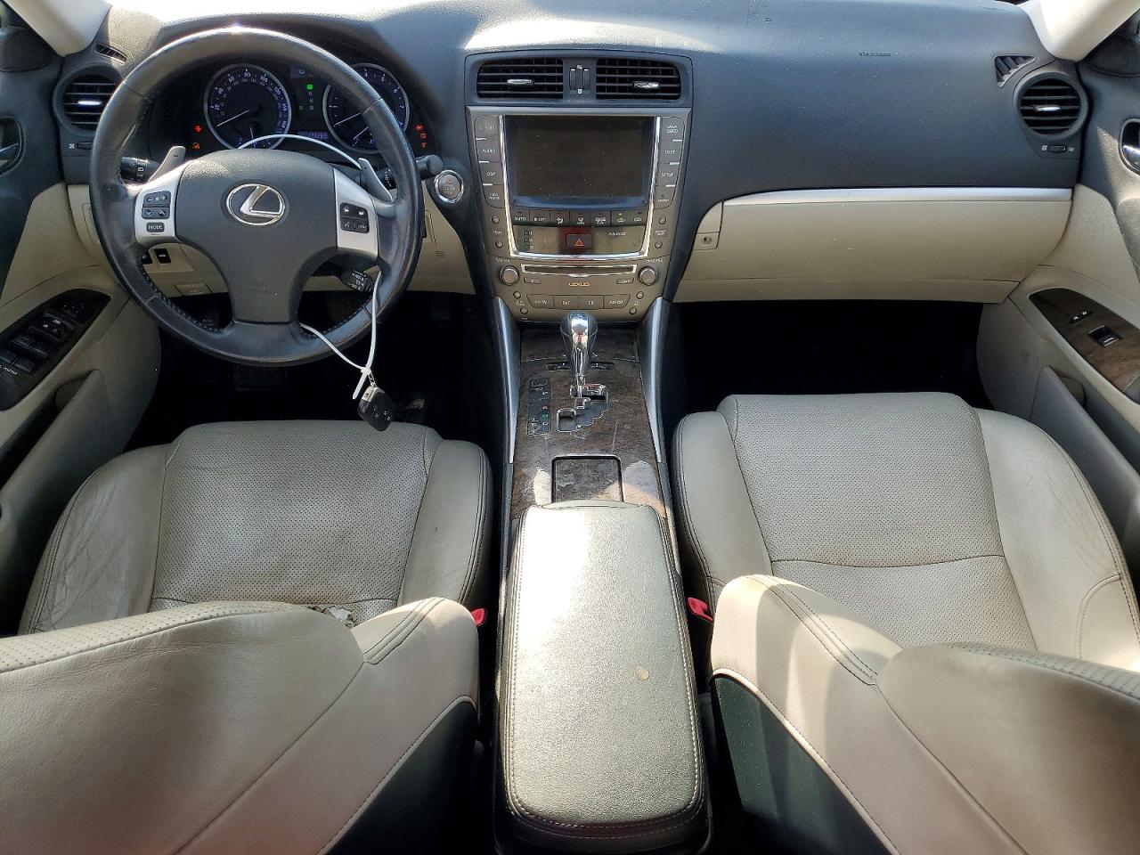 2011 Lexus Is 250 Base Silver vin: JTHBF5C28B5154283