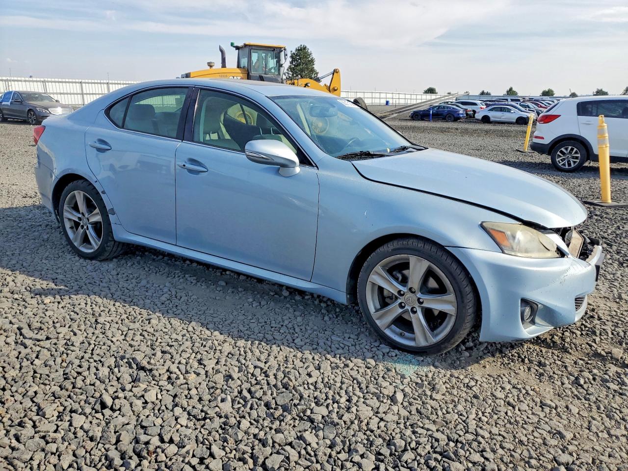 2011 Lexus Is 250 Base Silver vin: JTHBF5C28B5154283