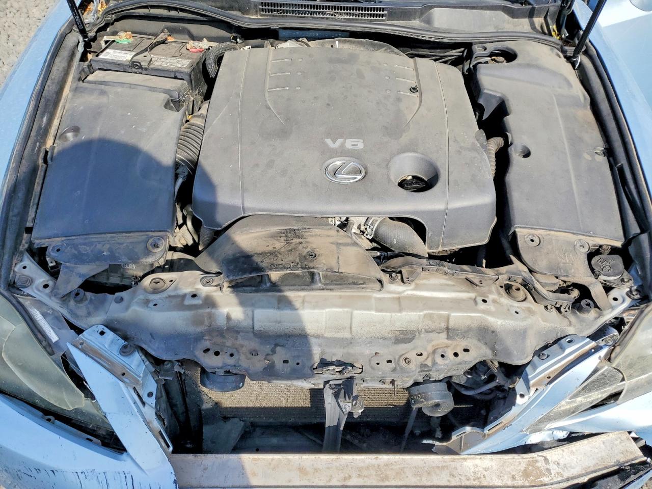 2011 Lexus Is 250 Base Silver vin: JTHBF5C28B5154283