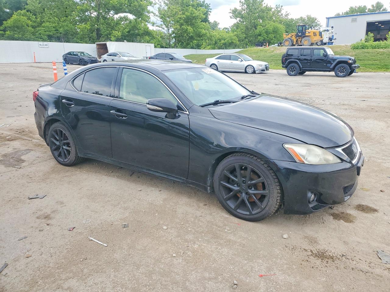2012 Lexus Is 250 Black vin: JTHBF5C28C2102509