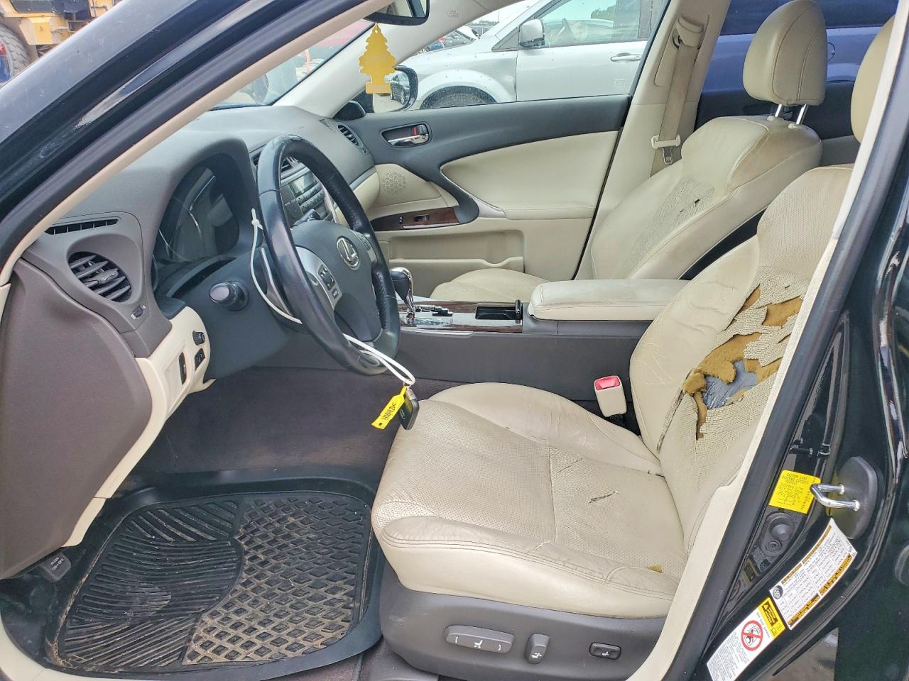 2012 Lexus Is 250 Black vin: JTHBF5C28C2102509