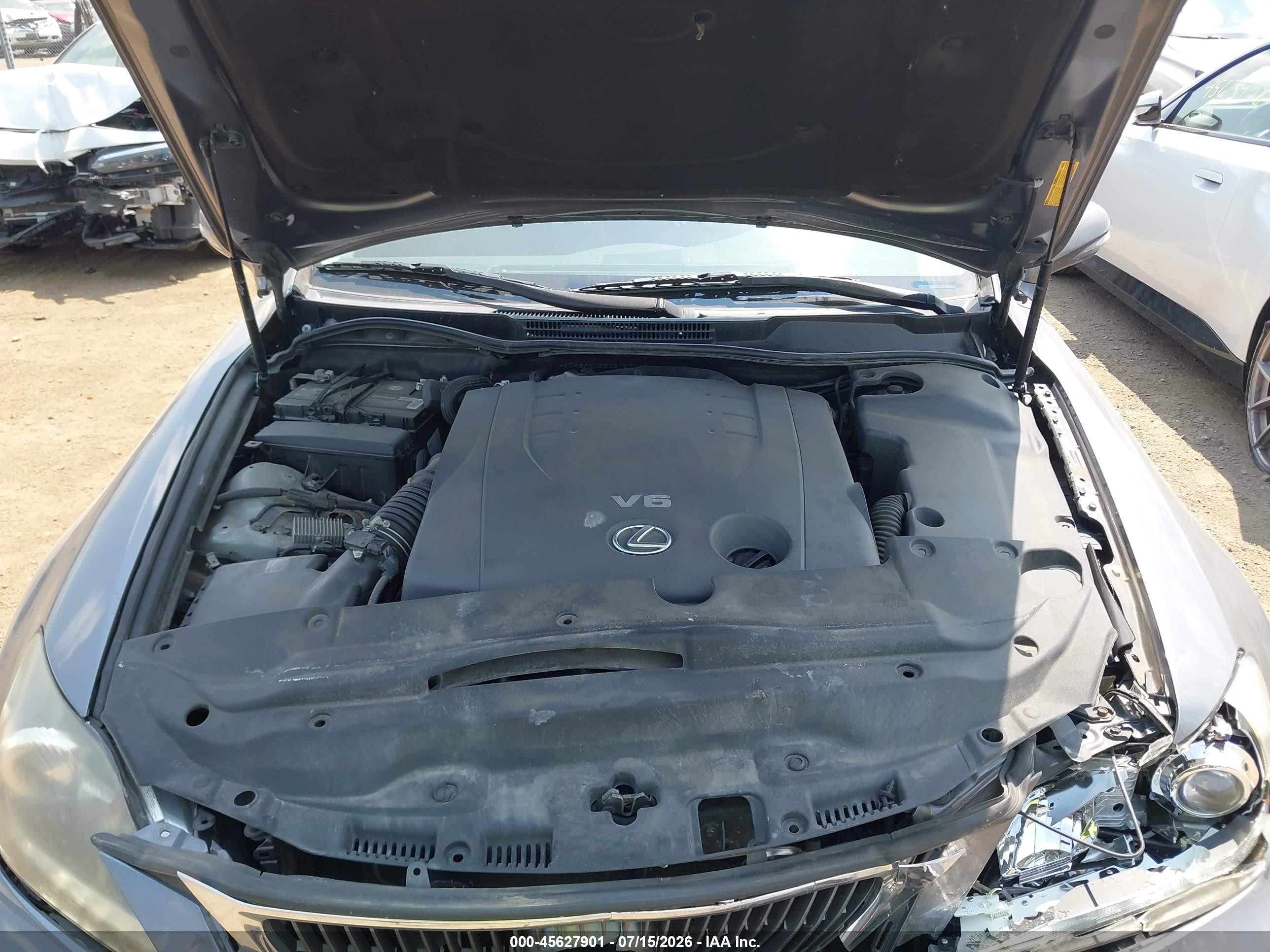 2012 Lexus Is 250 Gray vin: JTHBF5C28C5157718