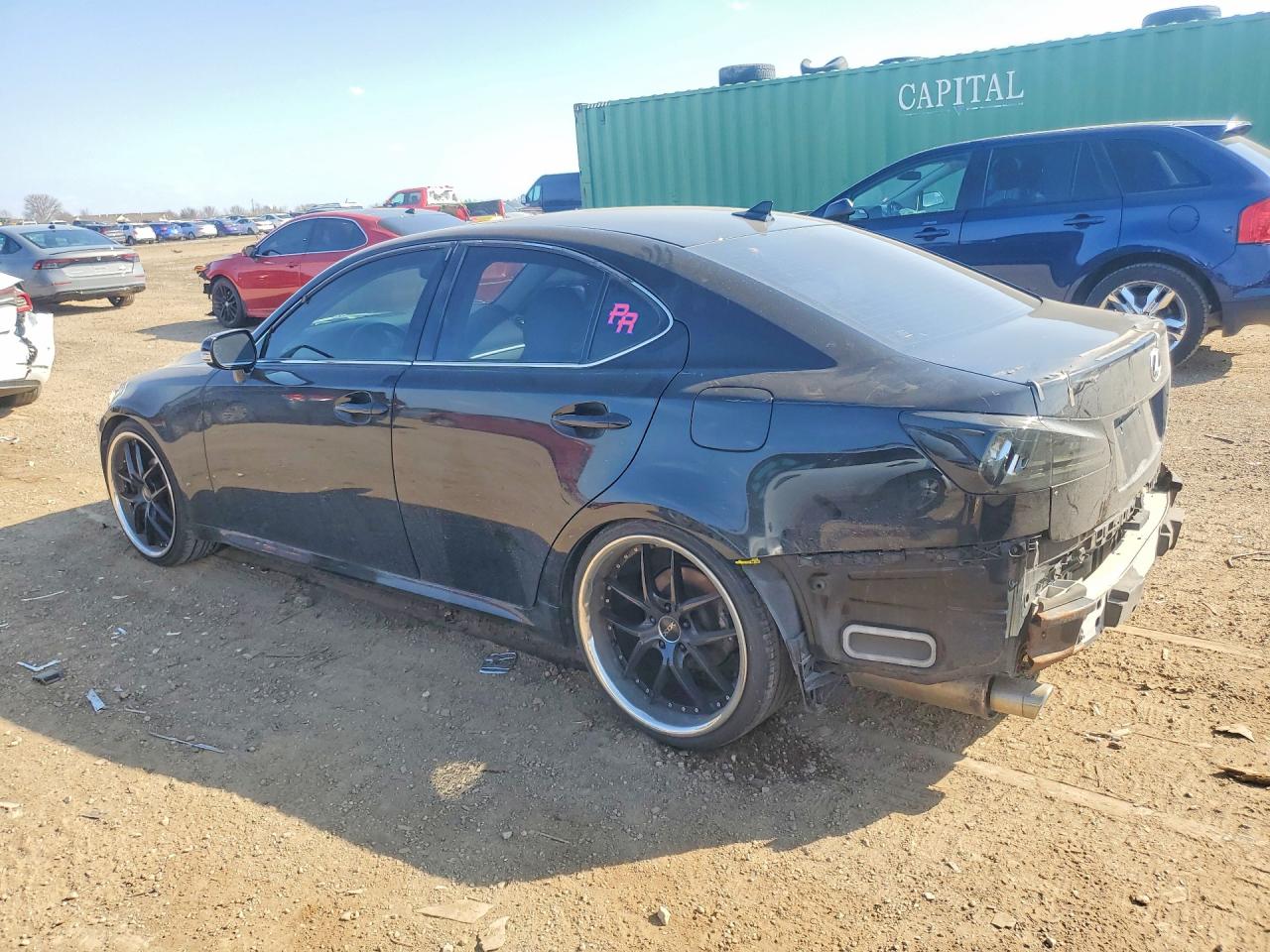 2012 Lexus Is 250 Base Black vin: JTHBF5C28C5158853
