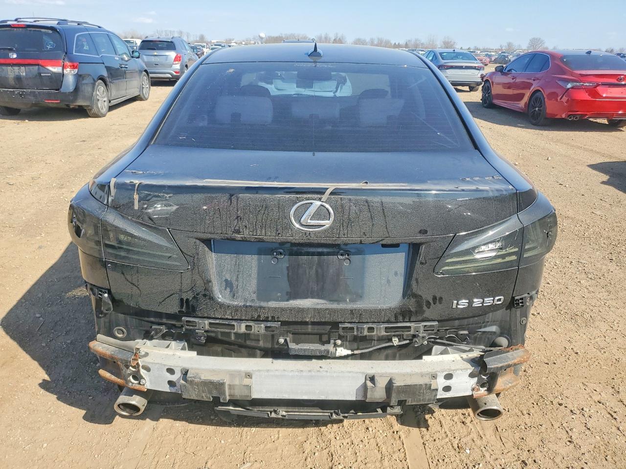 2012 Lexus Is 250 Base Black vin: JTHBF5C28C5158853