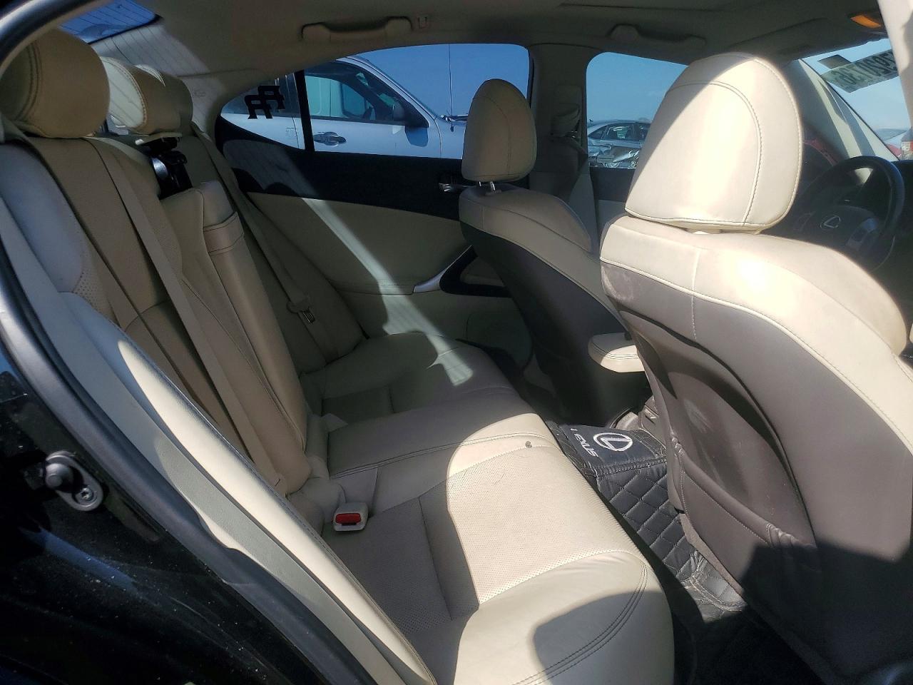 2012 Lexus Is 250 Base Black vin: JTHBF5C28C5158853