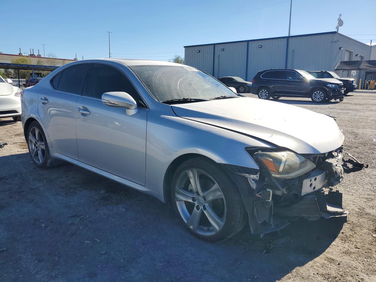 2012 Lexus Is 250 Silver vin: JTHBF5C28C5164362
