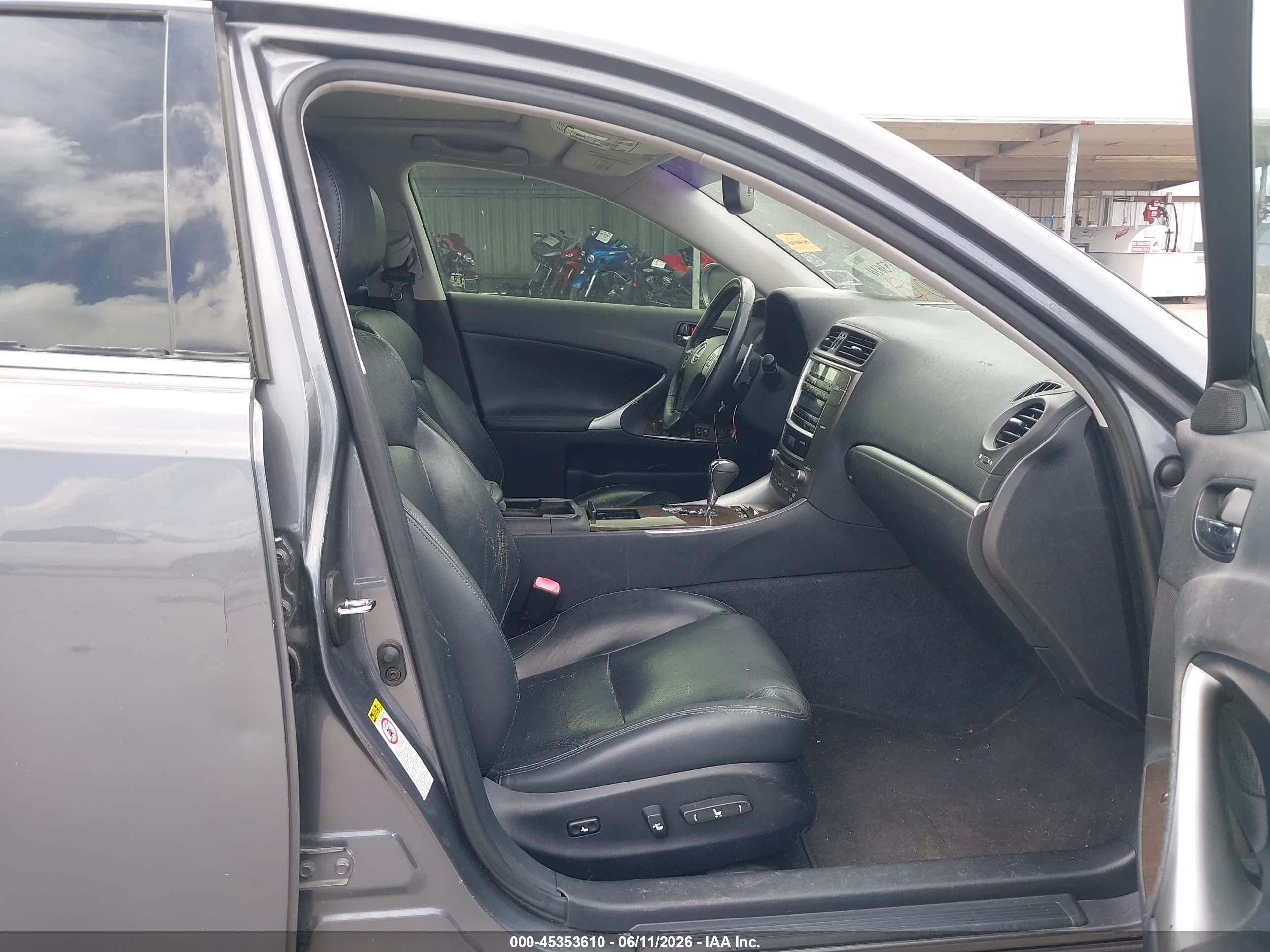 2012 Lexus Is 250   Gray vin: JTHBF5C28C5174566