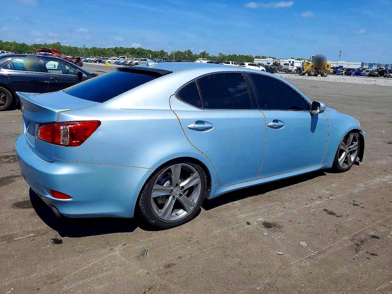 2012 Lexus Is 250 Blue vin: JTHBF5C28C5177760