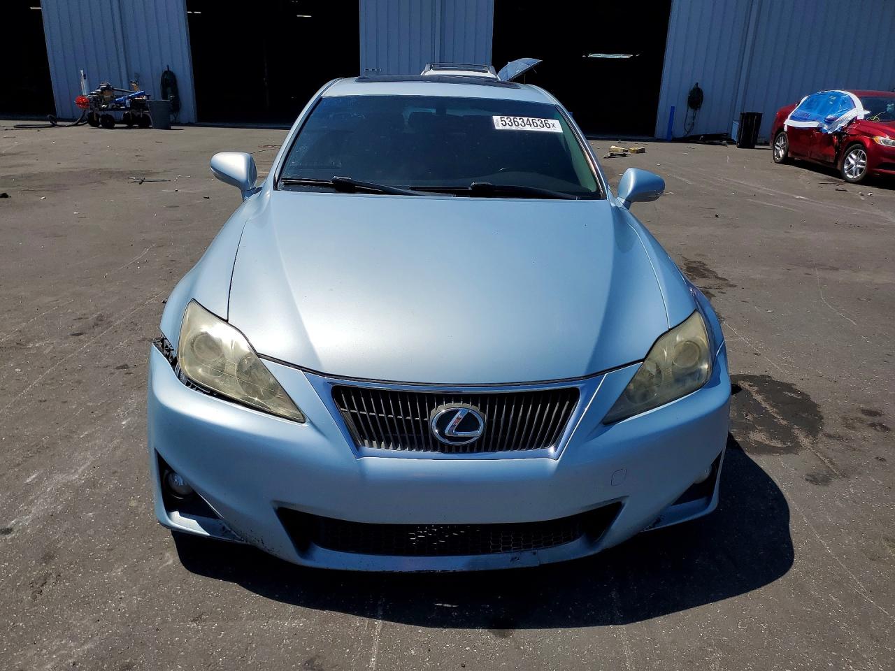 2012 Lexus Is 250 Blue vin: JTHBF5C28C5177760