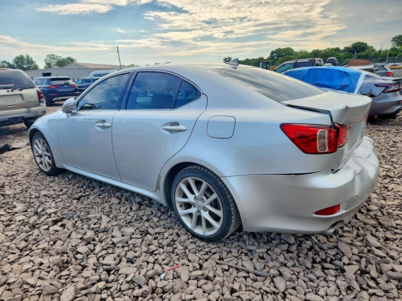 2012 Lexus Is 250 Base Серебряный vin: JTHBF5C28C5183719