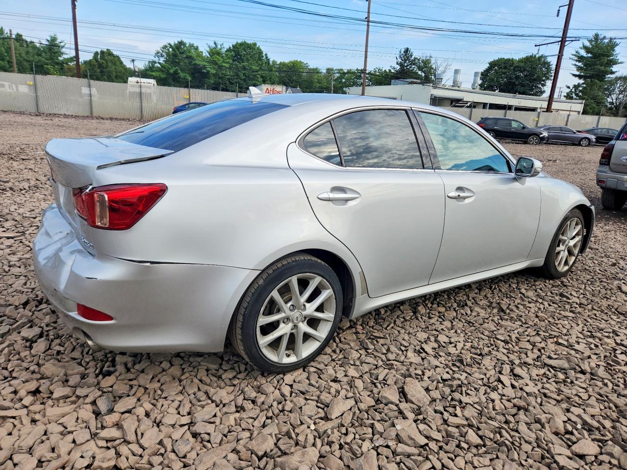 2012 Lexus Is 250 Base Серебряный vin: JTHBF5C28C5183719
