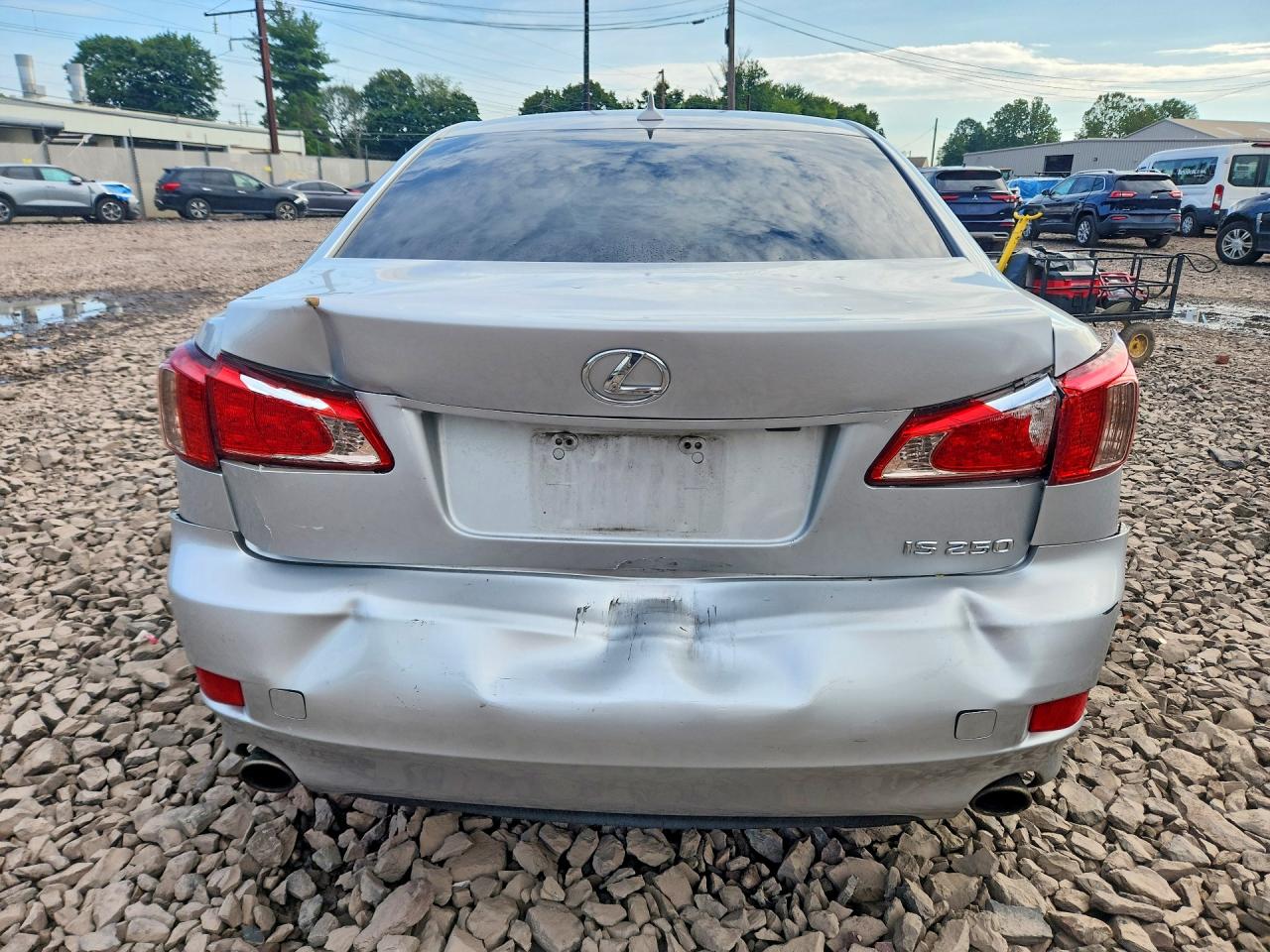 2012 Lexus Is 250 Base Серебряный vin: JTHBF5C28C5183719