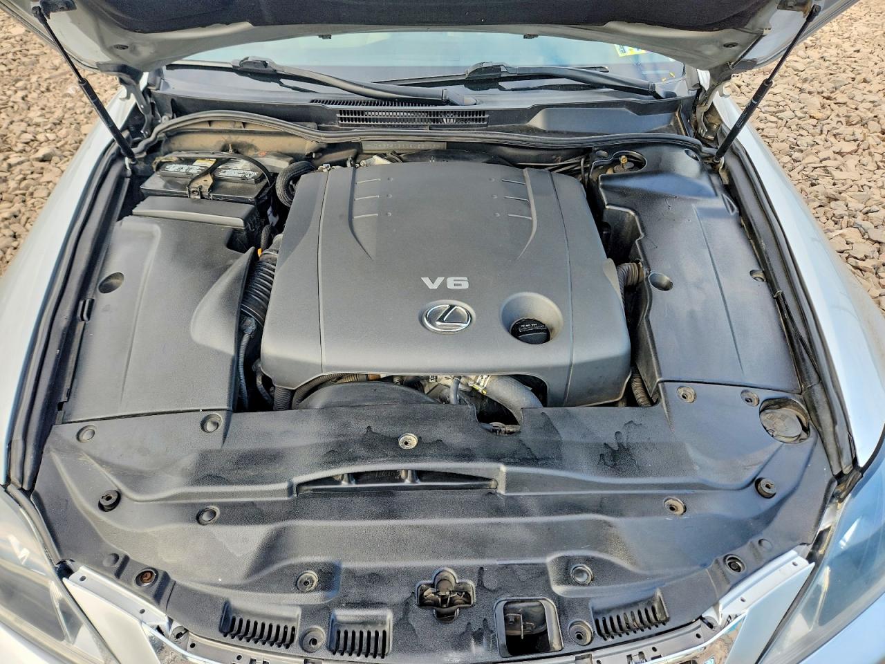 2012 Lexus Is 250 Base Серебряный vin: JTHBF5C28C5183719
