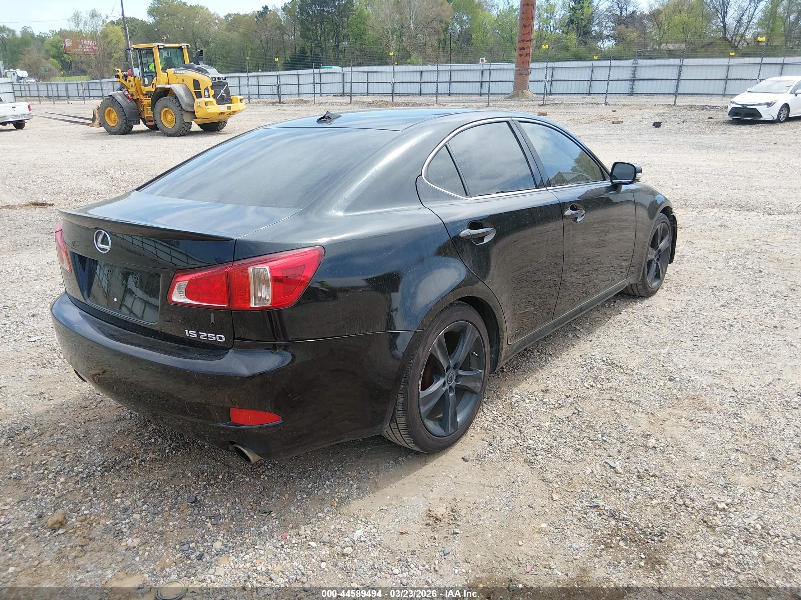 2013 Lexus Is 250   Black vin: JTHBF5C28D5190624