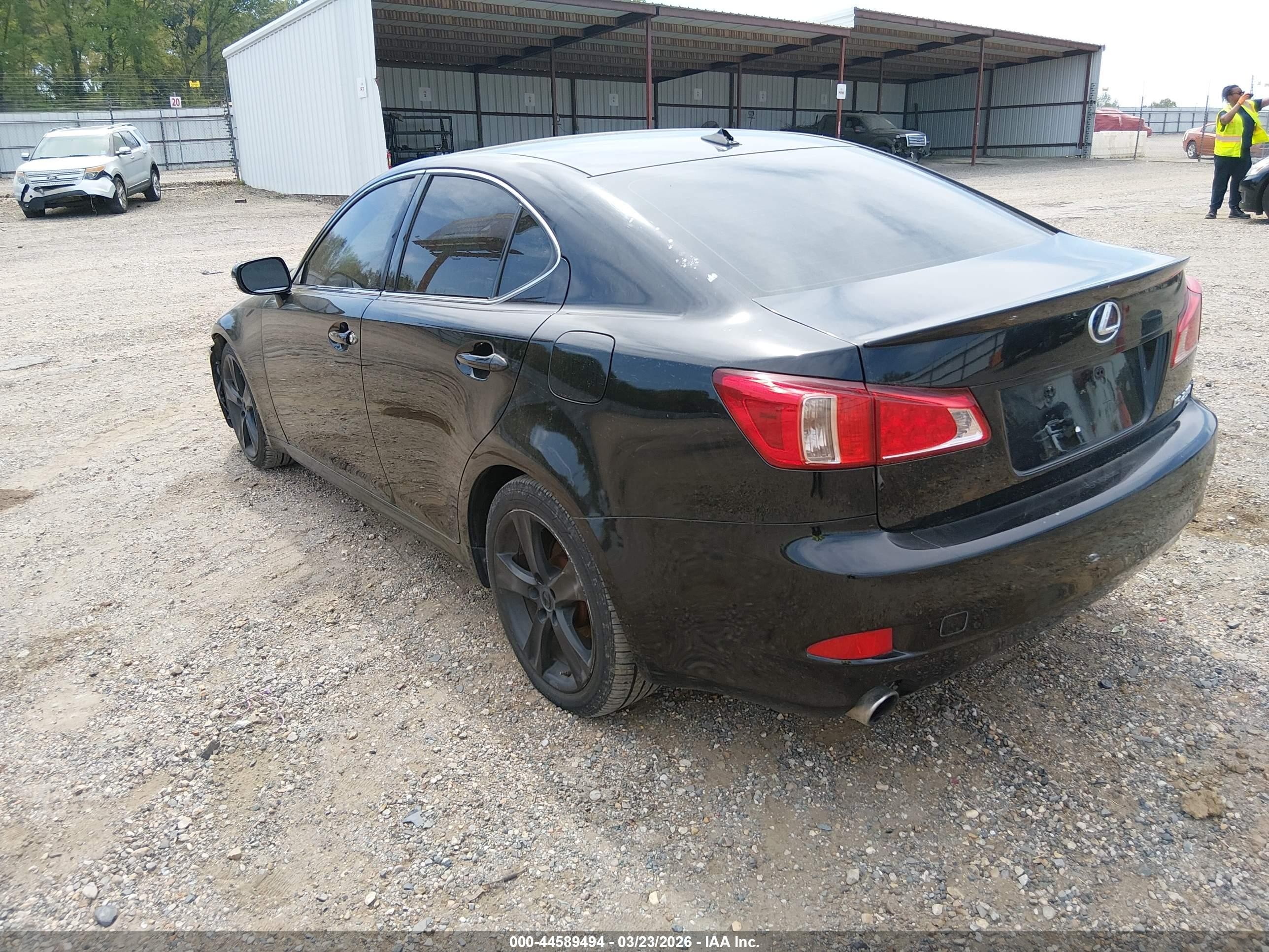 2013 Lexus Is 250   Black vin: JTHBF5C28D5190624