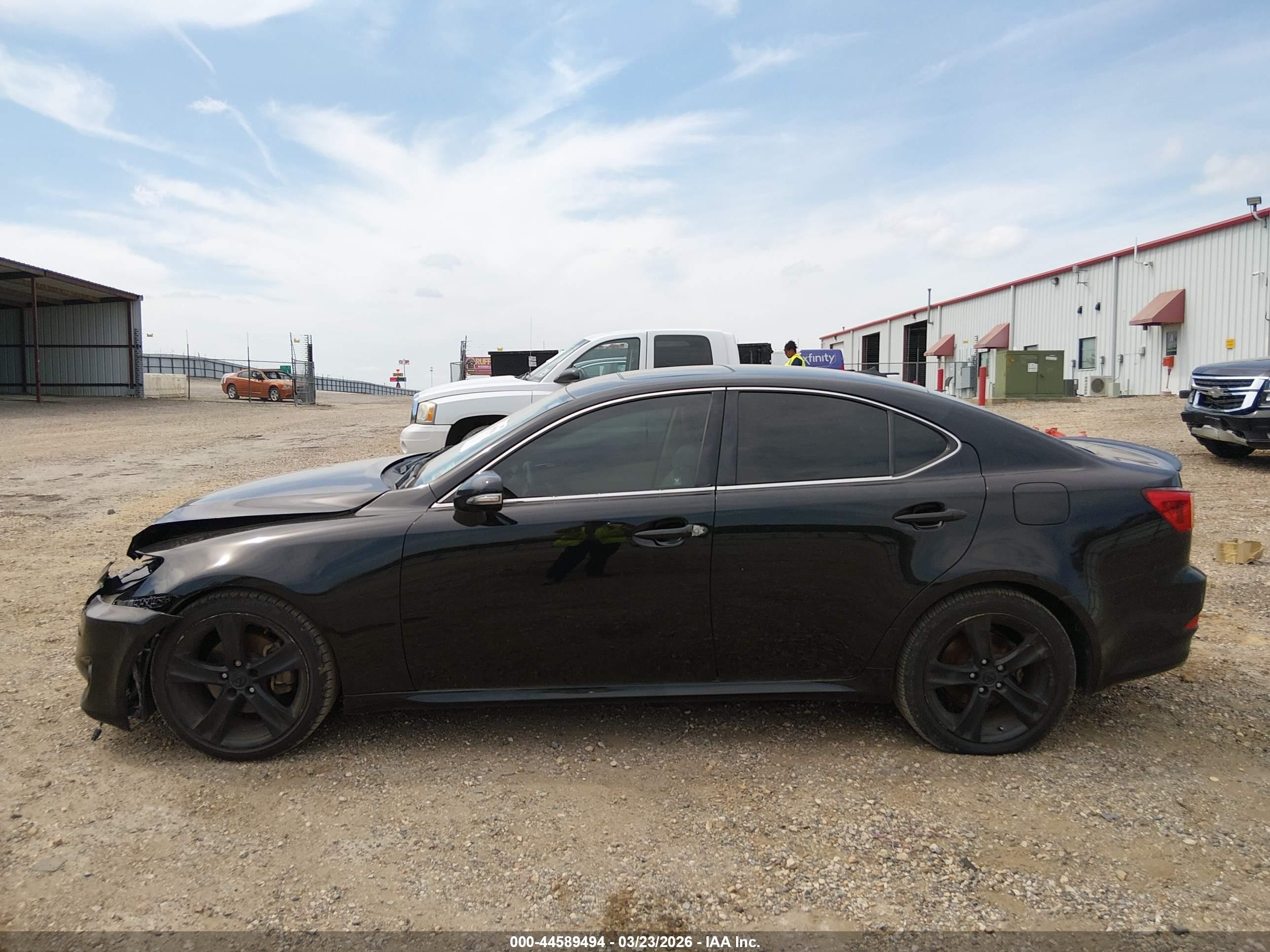 2013 Lexus Is 250   Black vin: JTHBF5C28D5190624