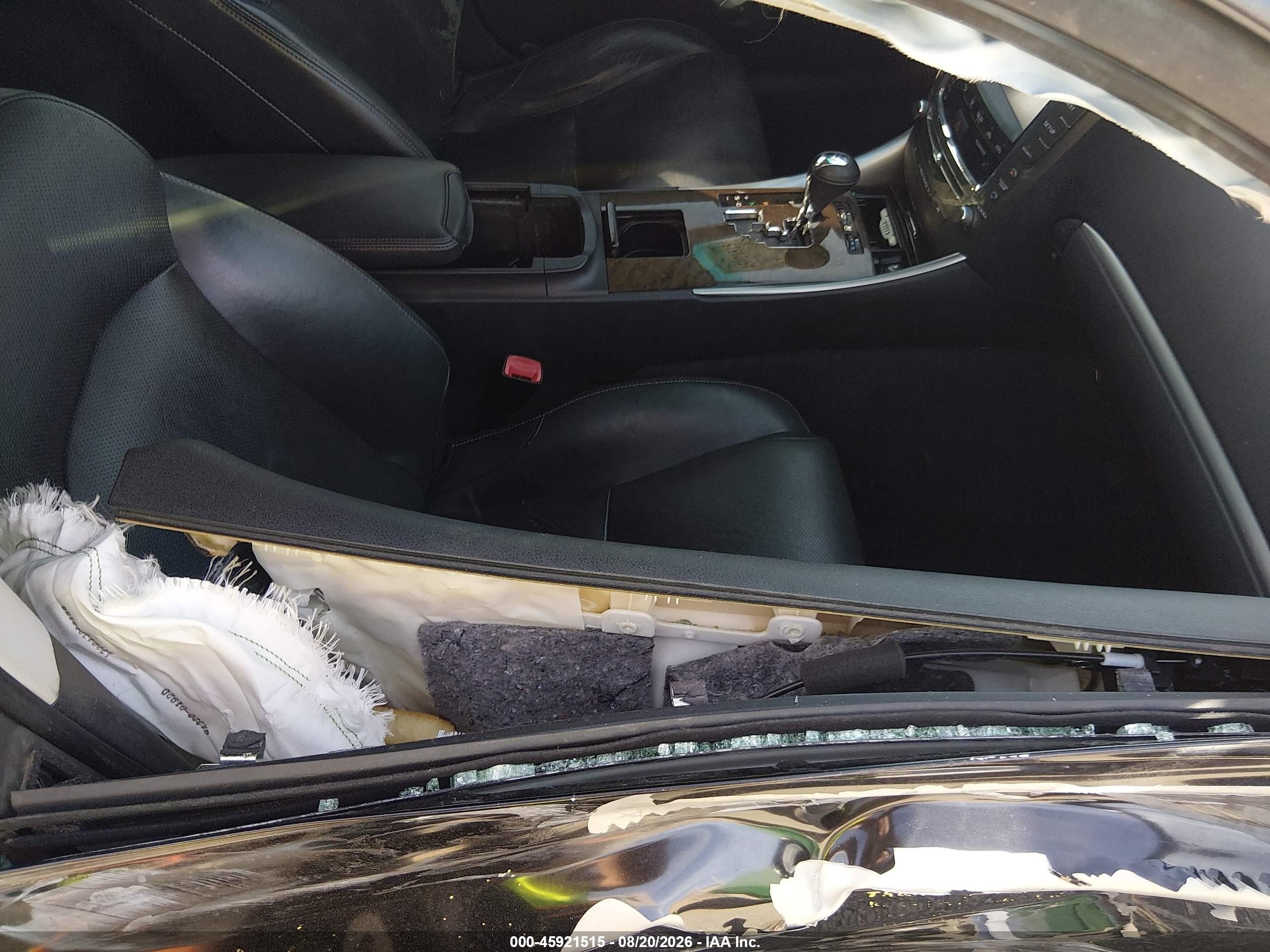 2013 Lexus Is 250   Black vin: JTHBF5C28D5192602