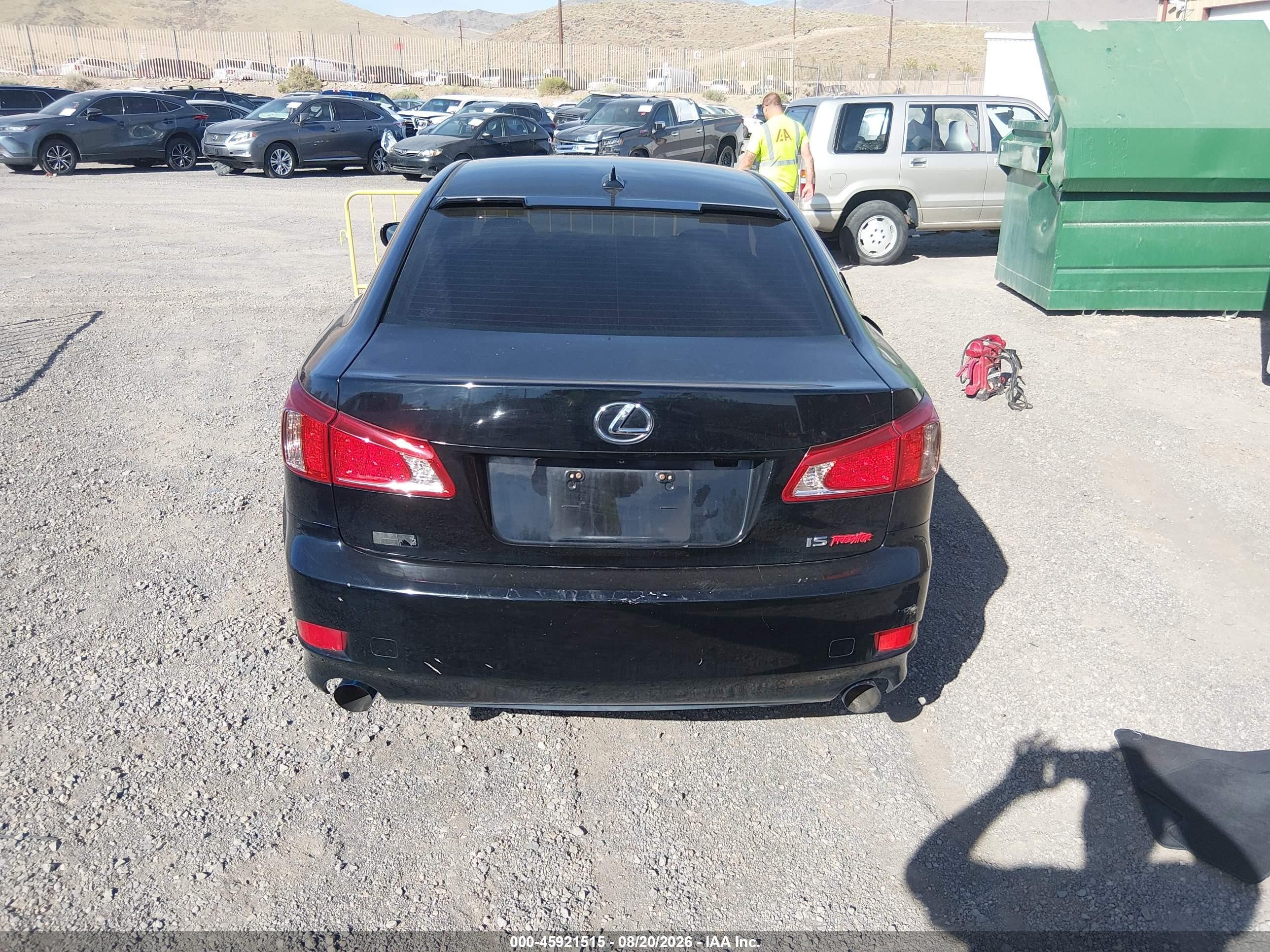 2013 Lexus Is 250   Black vin: JTHBF5C28D5192602