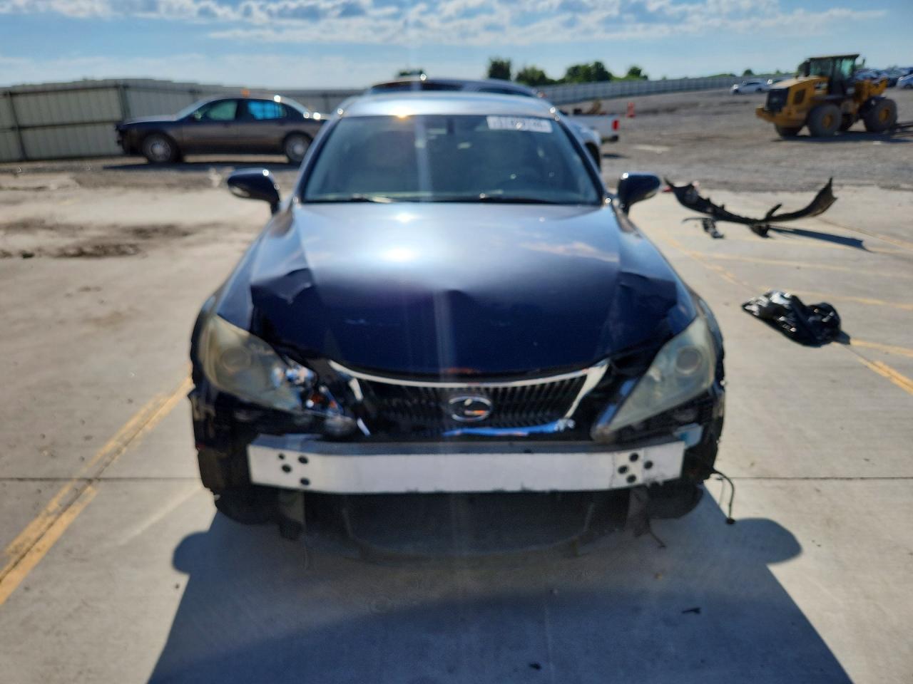 2010 Lexus Is 250 Синий vin: JTHBF5C29A5113529