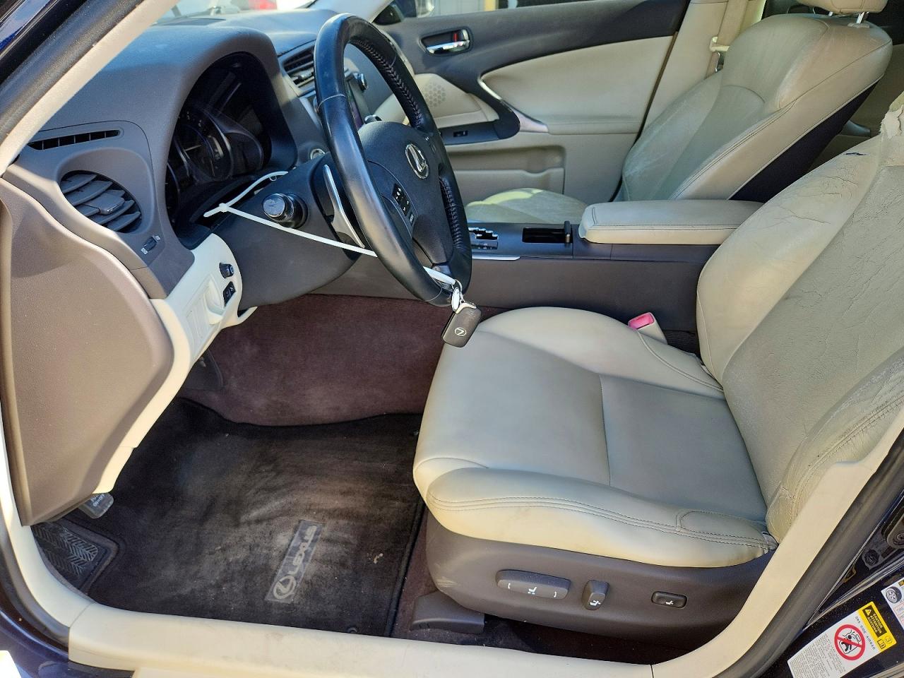 2010 Lexus Is 250 Синий vin: JTHBF5C29A5113529