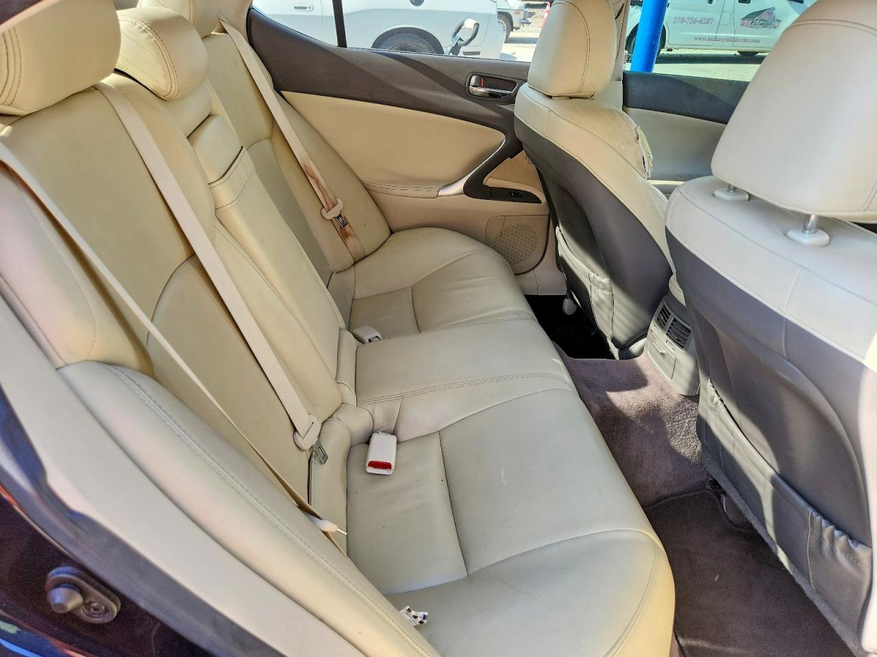 2010 Lexus Is 250 Синий vin: JTHBF5C29A5113529
