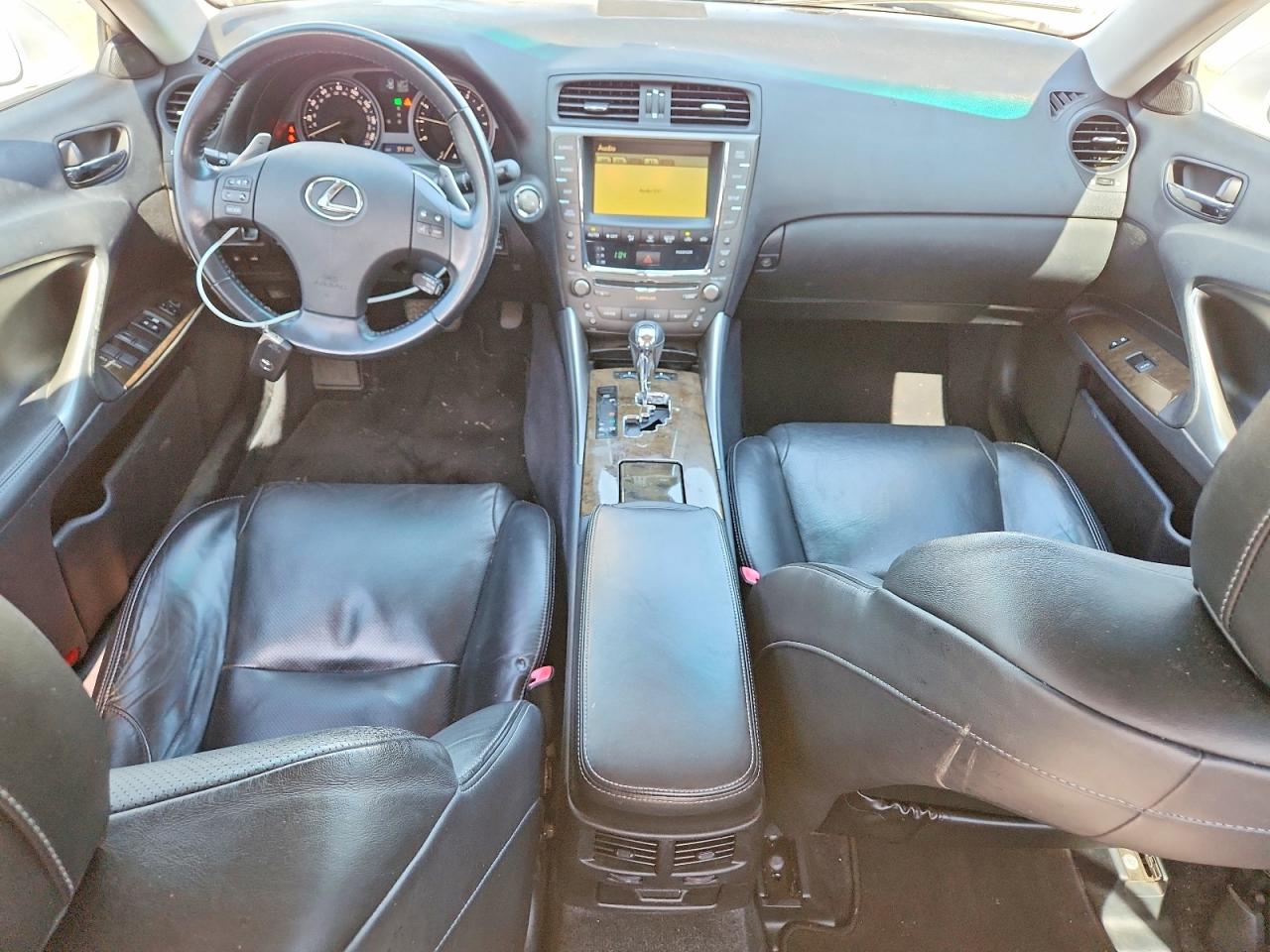 2010 Lexus Is 250 White vin: JTHBF5C29A5119685