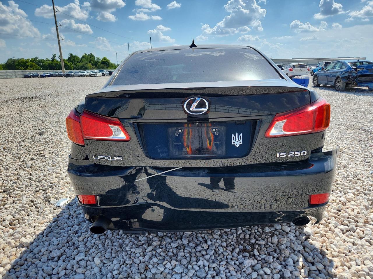 2010 Lexus Is 250 Black vin: JTHBF5C29A5123509