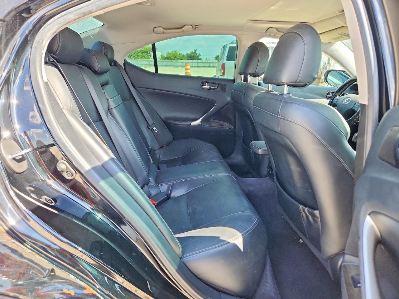 2010 Lexus Is 250 Black vin: JTHBF5C29A5123509