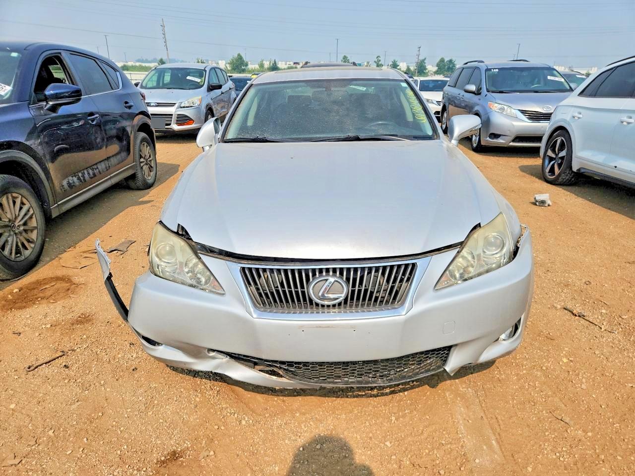 2010 Lexus Is 250 Silver vin: JTHBF5C29A5124787