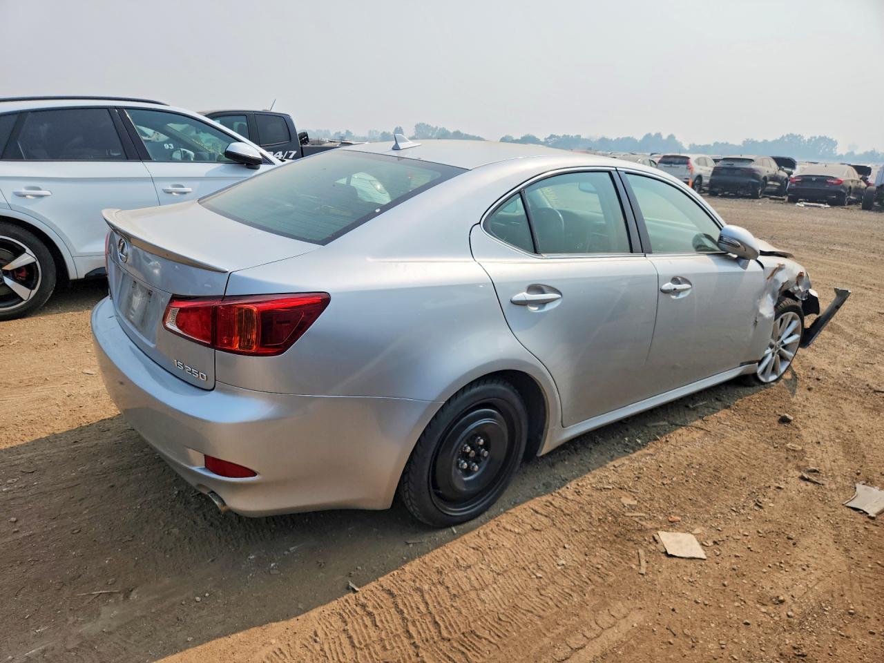 2010 Lexus Is 250 Silver vin: JTHBF5C29A5124787