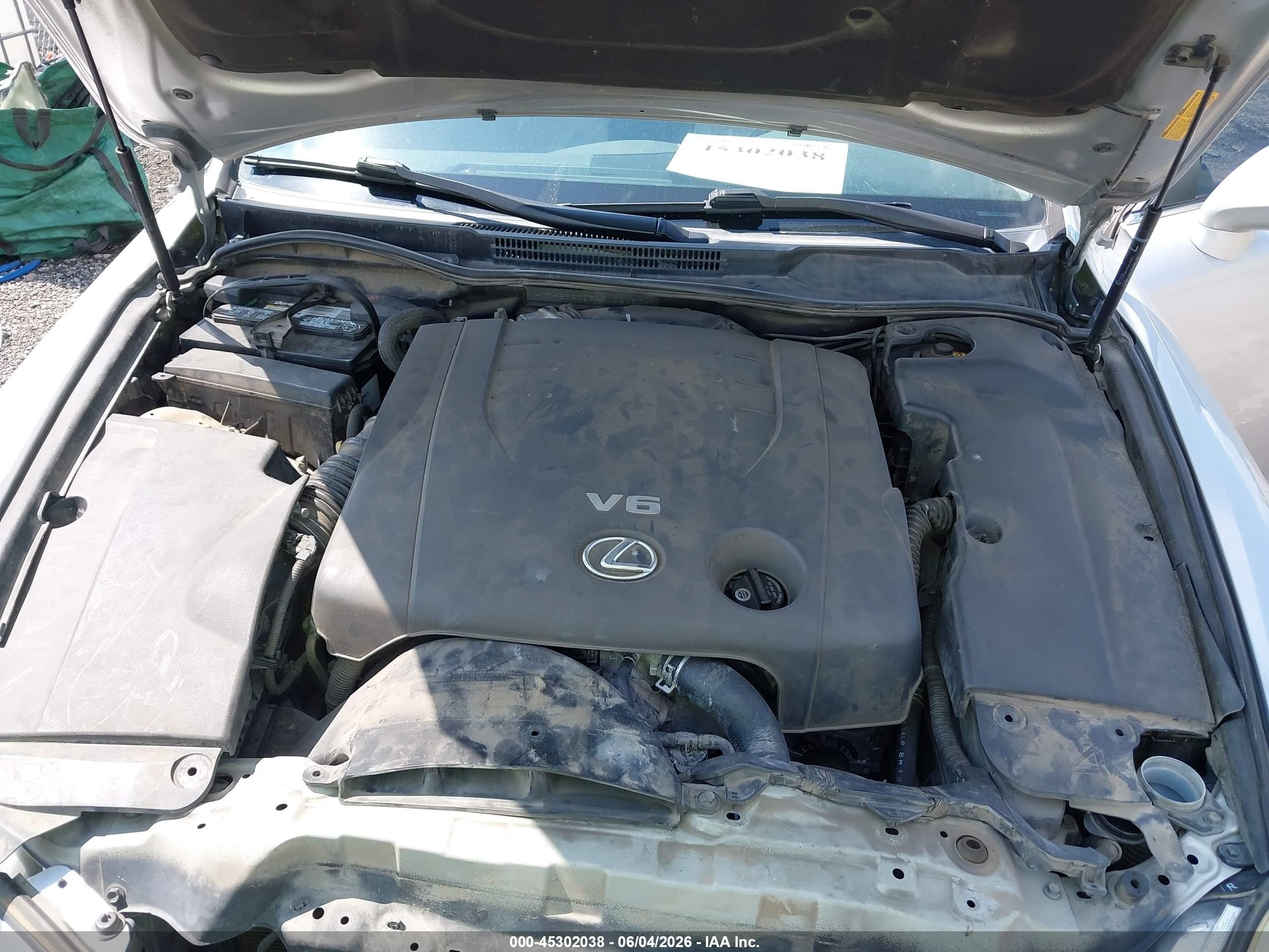 2010 Lexus Is 250   Silver vin: JTHBF5C29A5126183