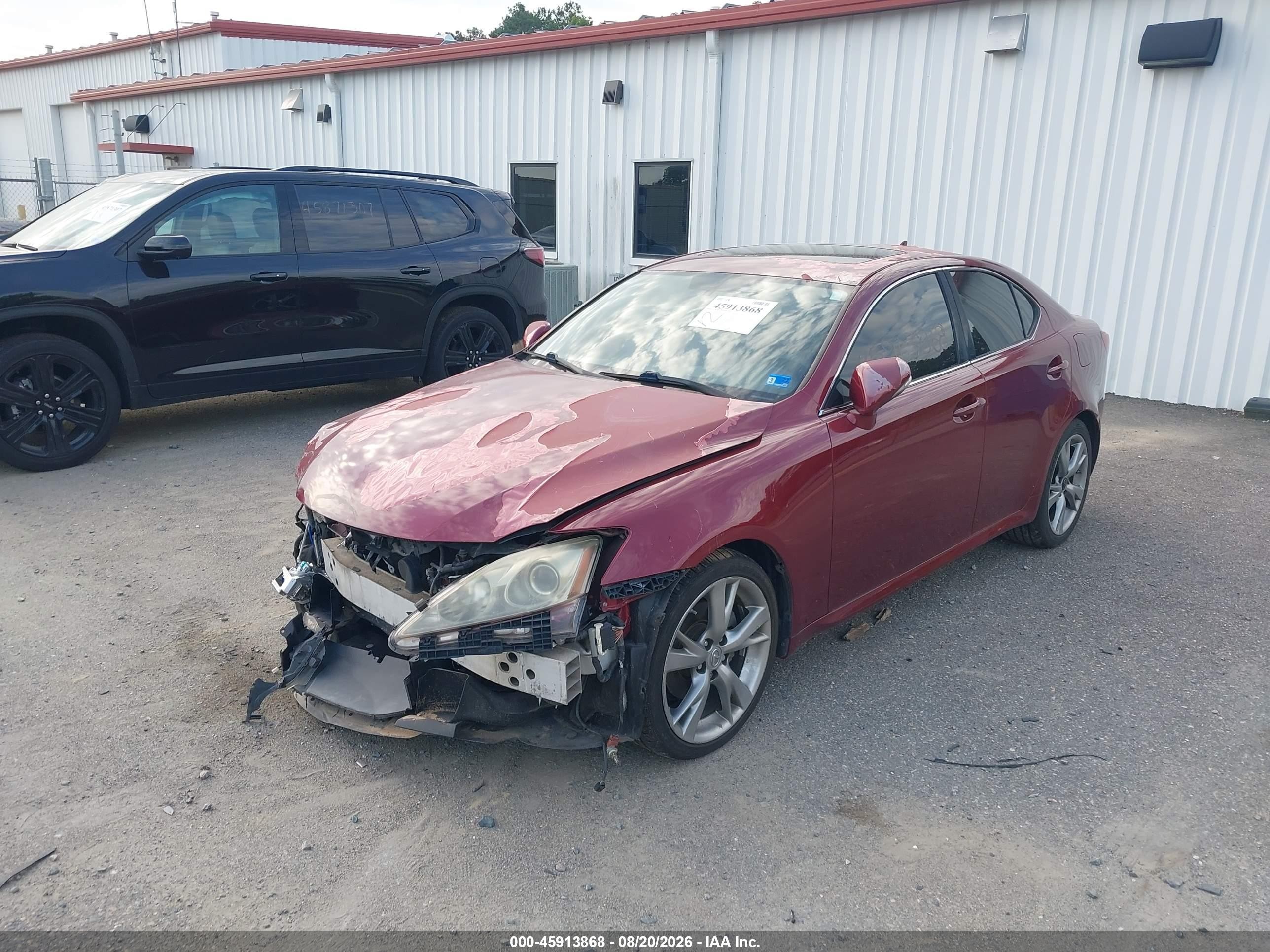 2010 Lexus Is 250   Red vin: JTHBF5C29A5126734