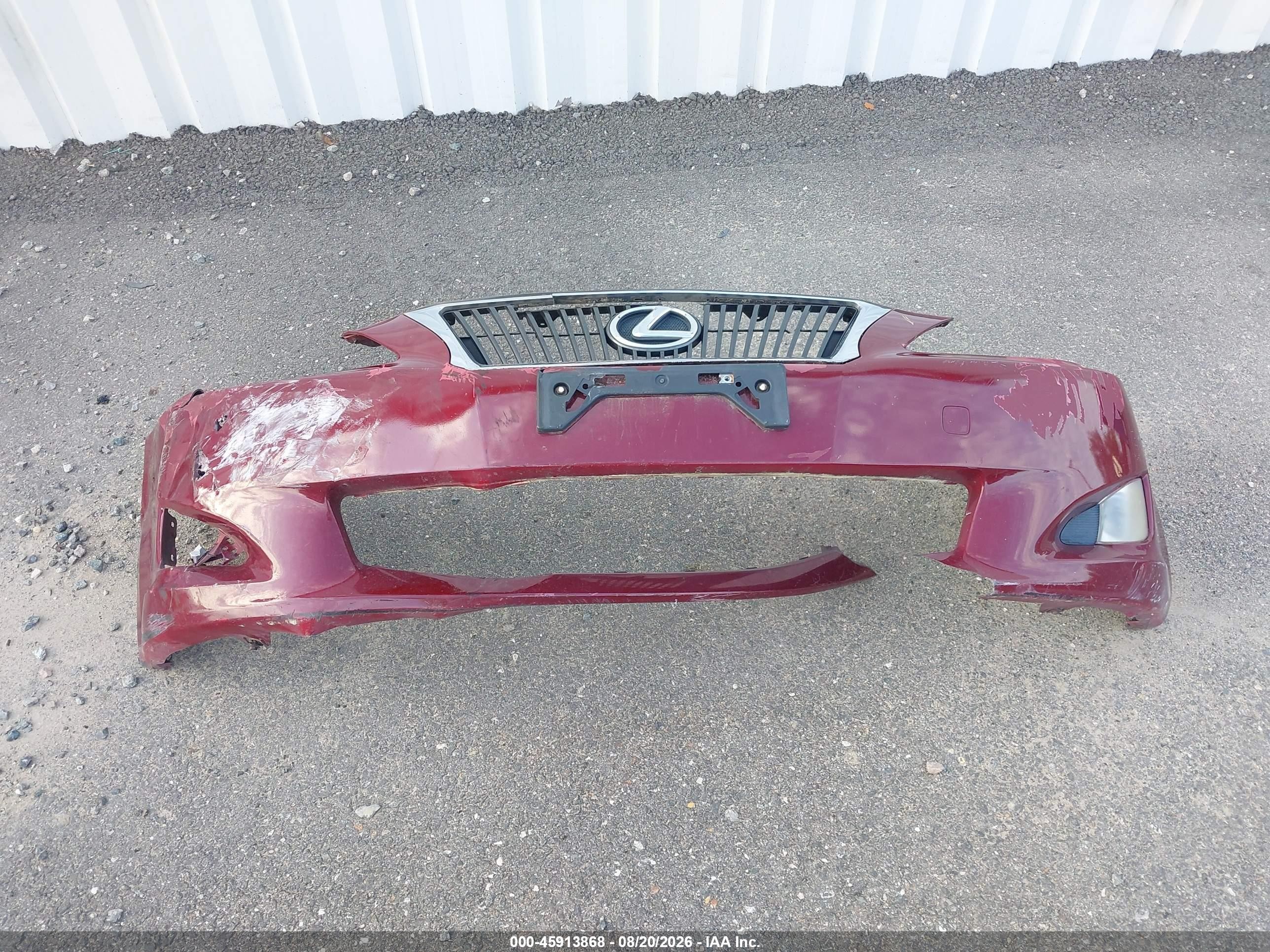 2010 Lexus Is 250   Red vin: JTHBF5C29A5126734