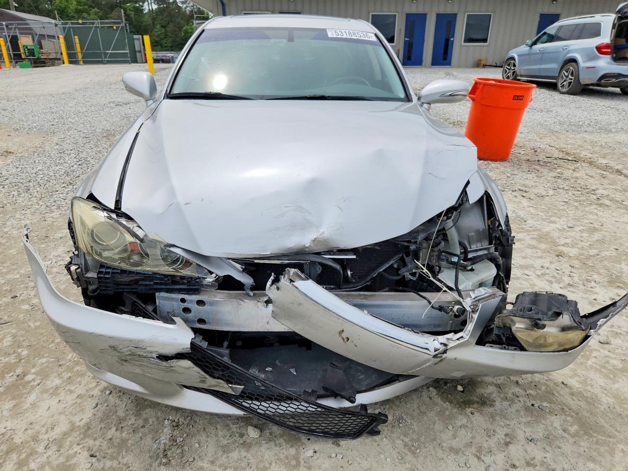 2010 Lexus Is 250 Silver vin: JTHBF5C29A5127091