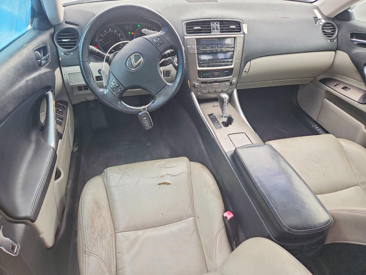 2010 Lexus Is 250 Silver vin: JTHBF5C29A5127091