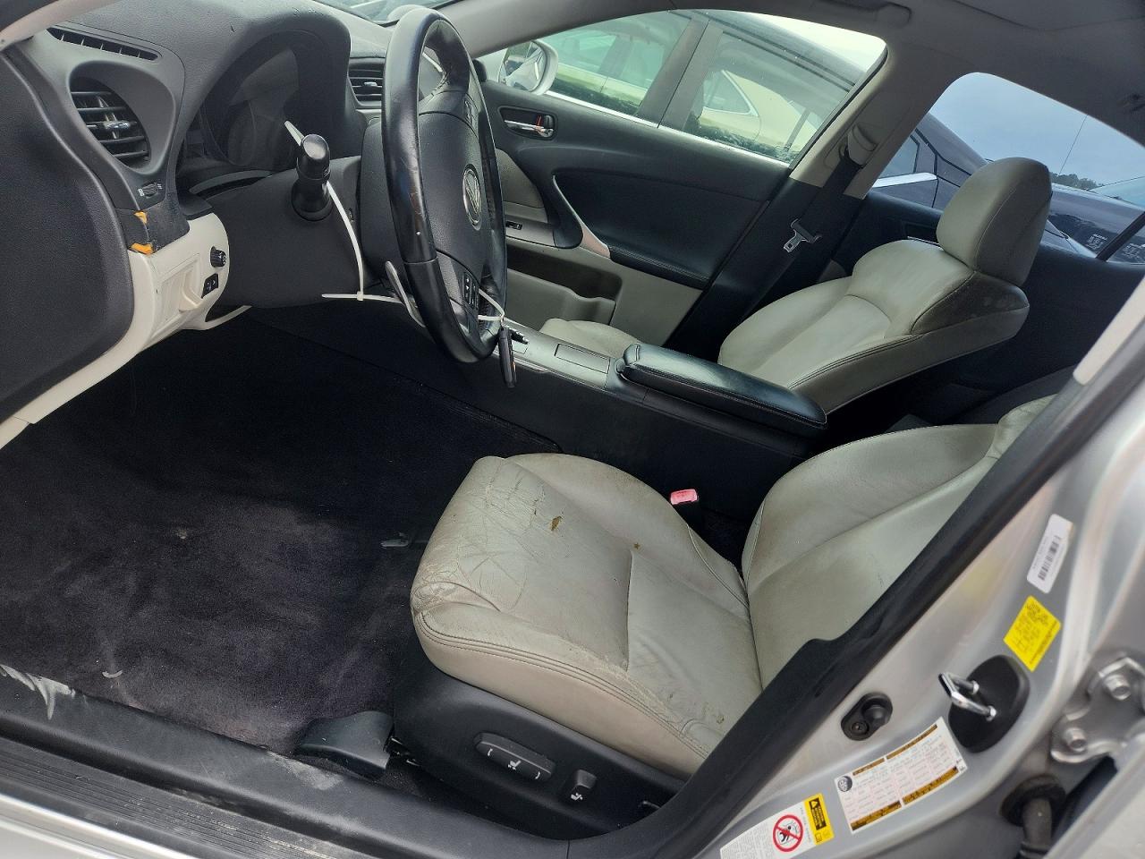 2010 Lexus Is 250 Silver vin: JTHBF5C29A5127091